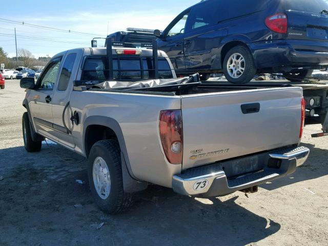 1GCDT39E688225464 - 2008 CHEVROLET COLORADO L SILVER photo 3