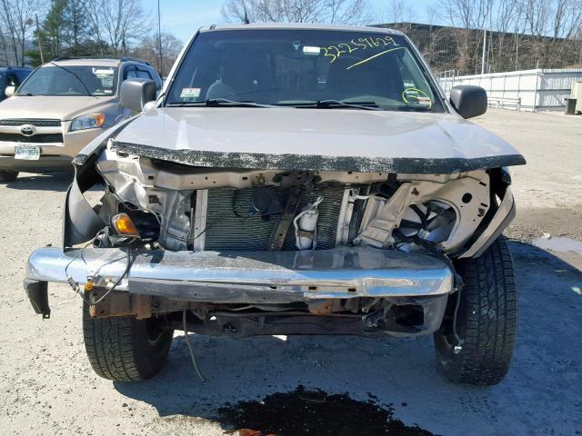 1GCDT39E688225464 - 2008 CHEVROLET COLORADO L SILVER photo 9