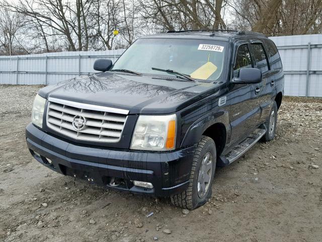 1GYEK63N92R329587 - 2002 CADILLAC ESCALADE L BLACK photo 2