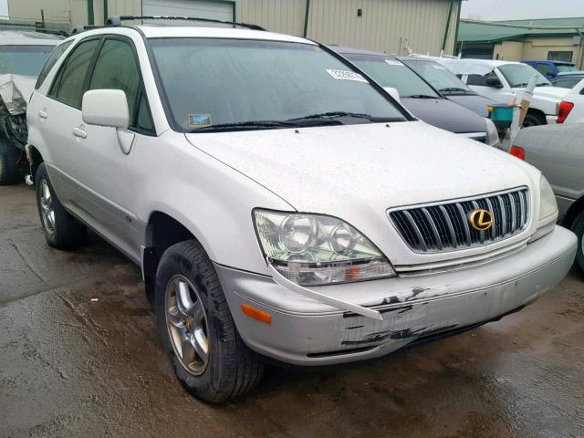 JTJHF10U010214608 - 2001 LEXUS RX 300 WHITE photo 1