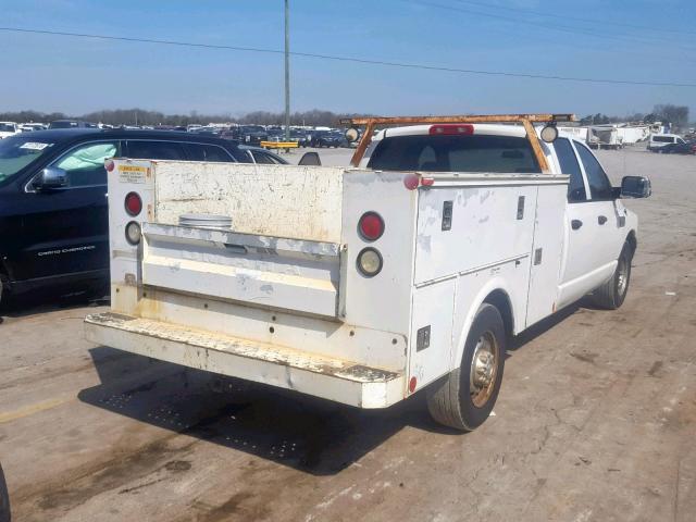 3D7KR28A58G199325 - 2008 DODGE RAM 2500 S WHITE photo 4