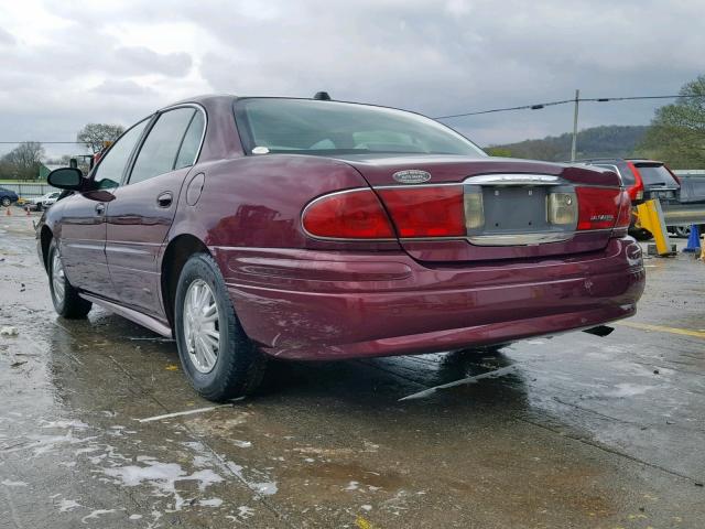 1G4HP52K644173851 - 2004 BUICK LESABRE CU PURPLE photo 3