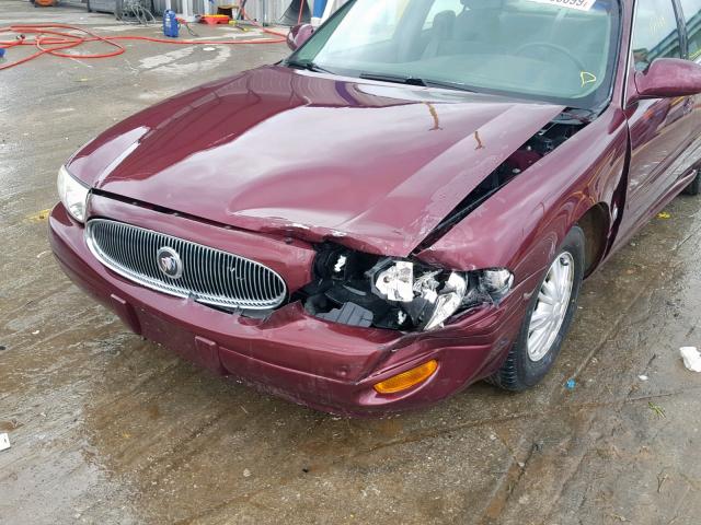 1G4HP52K644173851 - 2004 BUICK LESABRE CU PURPLE photo 9