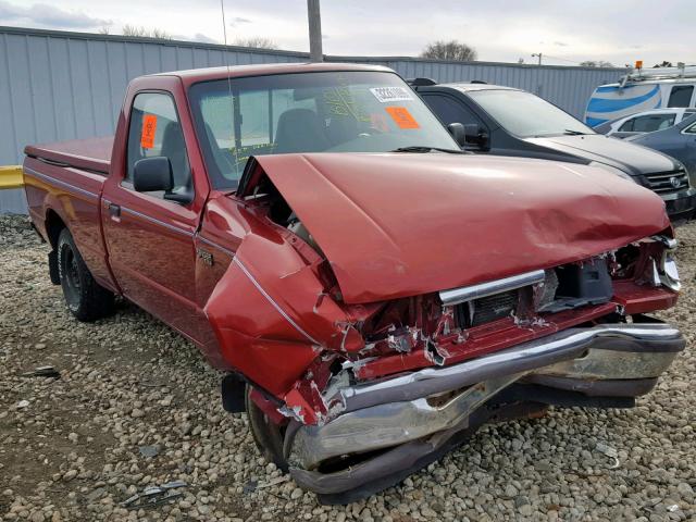 1FTCR10A6VPB19302 - 1997 FORD RANGER RED photo 1