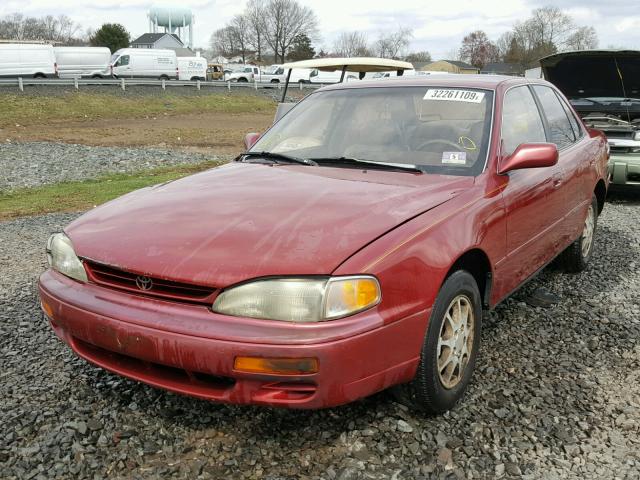 4T1SK13E0SU584276 - 1995 TOYOTA CAMRY XLE RED photo 2