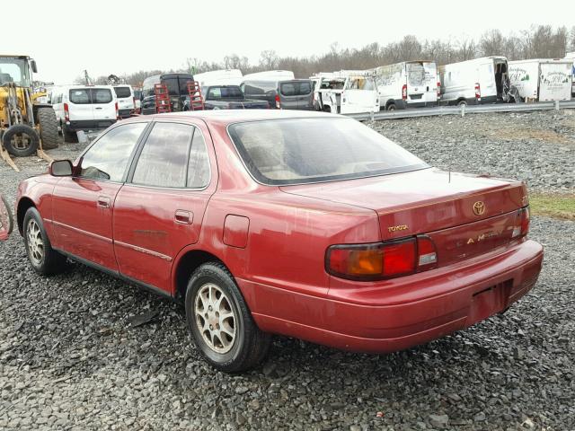 4T1SK13E0SU584276 - 1995 TOYOTA CAMRY XLE RED photo 3