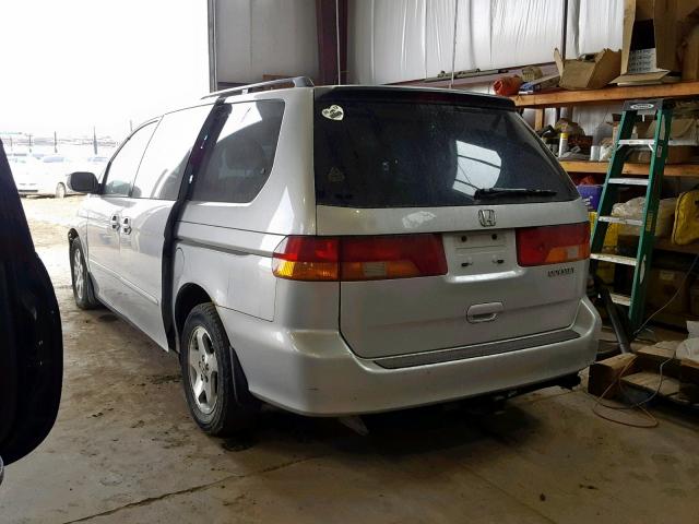 2HKRL18974H006877 - 2004 HONDA ODYSSEY EX SILVER photo 3