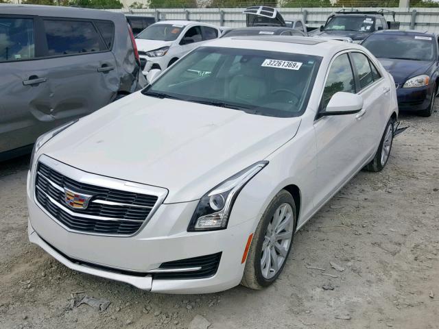 1G6AA5RX0H0112889 - 2017 CADILLAC ATS WHITE photo 2