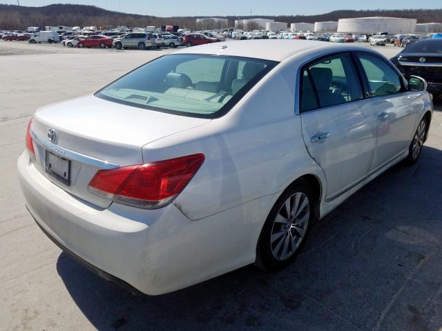 4T1BK3DB3BU421380 - 2011 TOYOTA AVALON BASE  photo 4