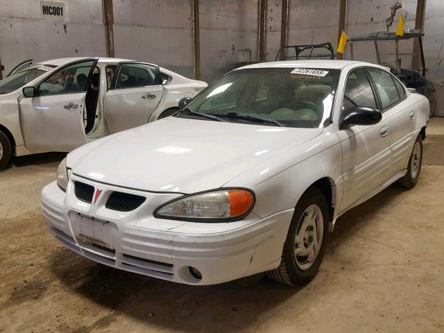 1G2NF52F92C278968 - 2002 PONTIAC GRAND AM S WHITE photo 2