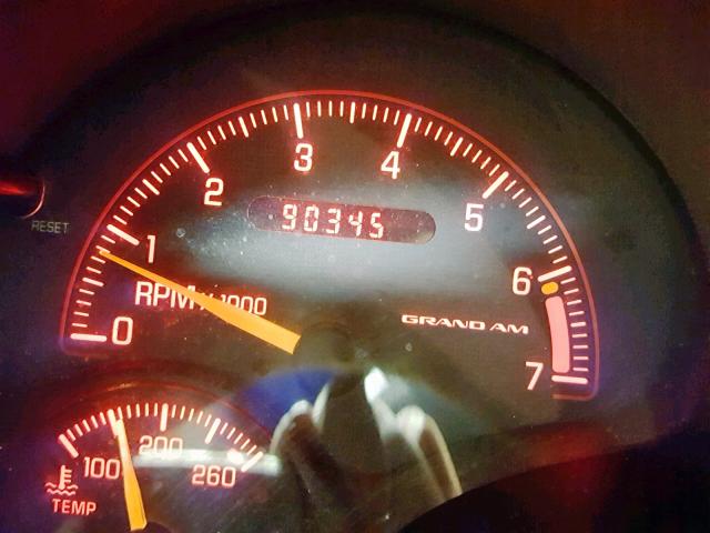 1G2NF52F92C278968 - 2002 PONTIAC GRAND AM S WHITE photo 8