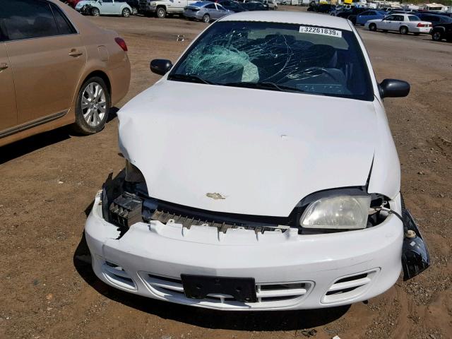 1G1JF5247Y7261802 - 2000 CHEVROLET CAVALIER L WHITE photo 7