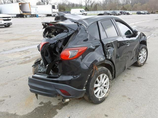 JM3KE2CE0D0117006 - 2013 MAZDA CX-5 TOURI BLACK photo 4