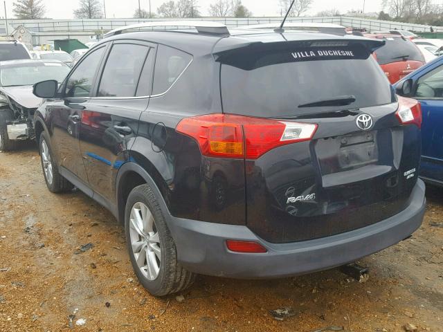 2T3DFREV4DW024313 - 2013 TOYOTA RAV4 LIMIT BLACK photo 3