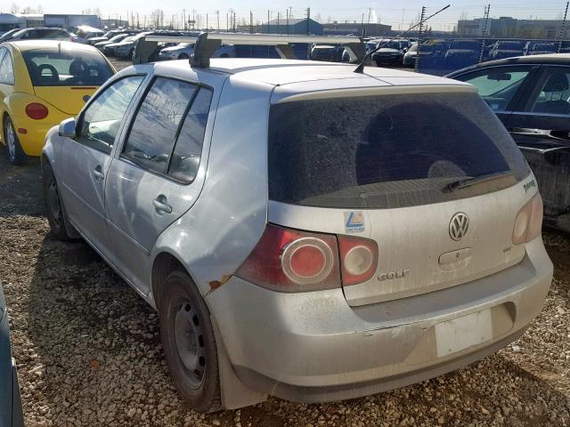 9BWEL4BE1A4001106 - 2010 VOLKSWAGEN CITY GOLF SILVER photo 3