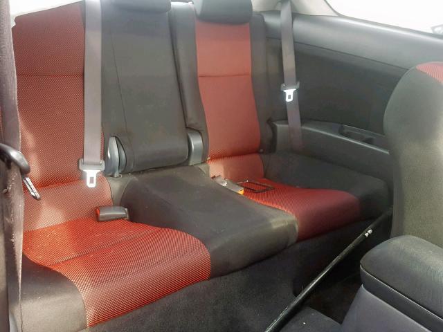 JTKDE167890301957 - 2009 TOYOTA SCION TC შავი ფოტო 6