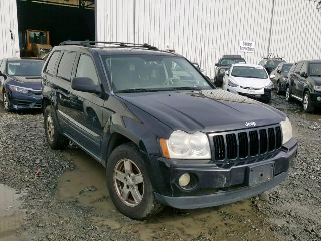 1J8GR48K95C596340 - 2005 JEEP GRAND CHER BLACK photo 1