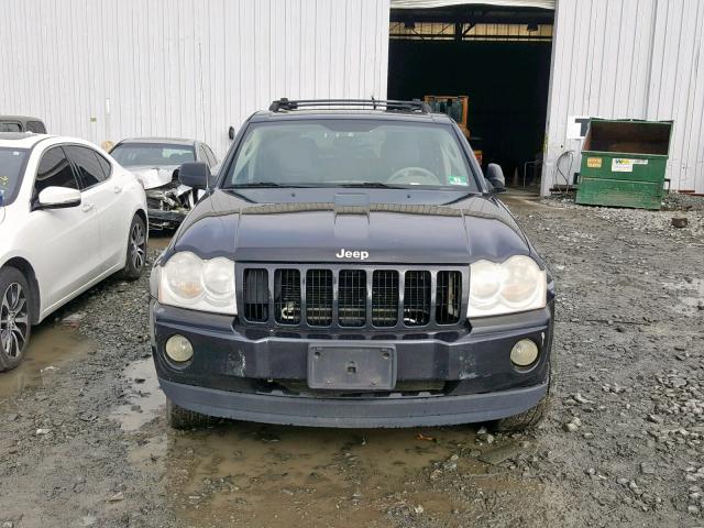 1J8GR48K95C596340 - 2005 JEEP GRAND CHER BLACK photo 9