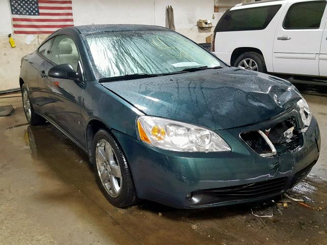 1G2ZH18N874202100 - 2007 PONTIAC G6 GT GREEN photo 1