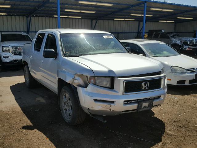 2HJYK16307H535108 - 2007 HONDA RIDGELINE SILVER photo 1