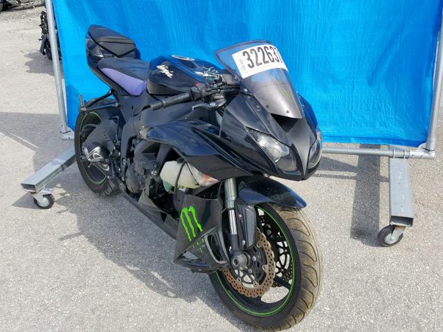 JKAZX4R1X9A005553 - 2009 KAWASAKI ZX600 R BLACK photo 1