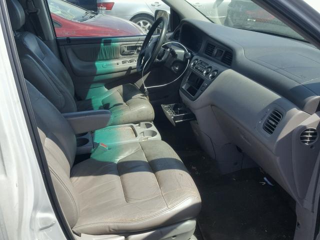 2HKRL18922H564360 - 2002 HONDA ODYSSEY EX SILVER photo 5