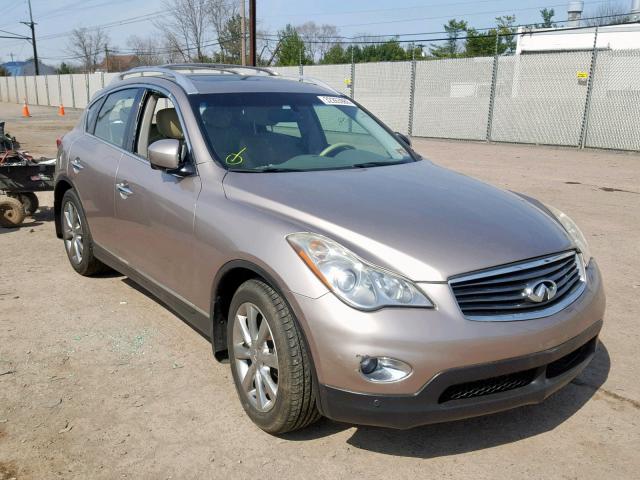 JNKAJ09F28M360978 - 2008 INFINITI EX35 BASE GOLD photo 1