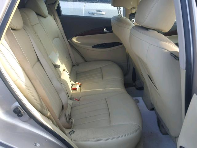 JNKAJ09F28M360978 - 2008 INFINITI EX35 BASE GOLD photo 6