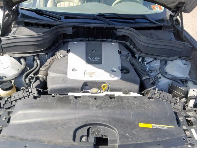 JNKAJ09F28M360978 - 2008 INFINITI EX35 BASE GOLD photo 7