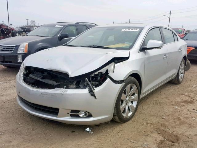 1G4GC5EG3AF186362 - 2010 BUICK LACROSSE C SILVER photo 2