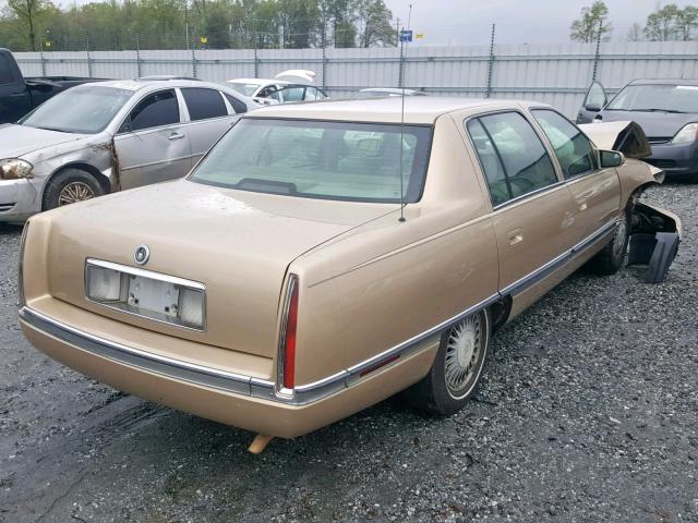 1G6KD52B4SU249800 - 1995 CADILLAC DEVILLE GOLD photo 4