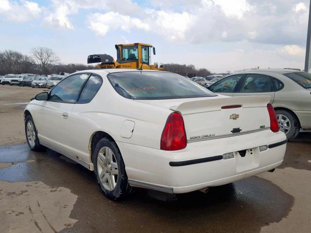 2G1WK15K579390980 - 2007 CHEVROLET MONTE CARL 白色 照片 3