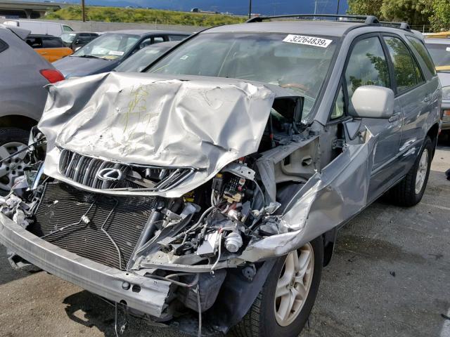 JTJGF10U320136581 - 2002 LEXUS RX 300 GRAY photo 2