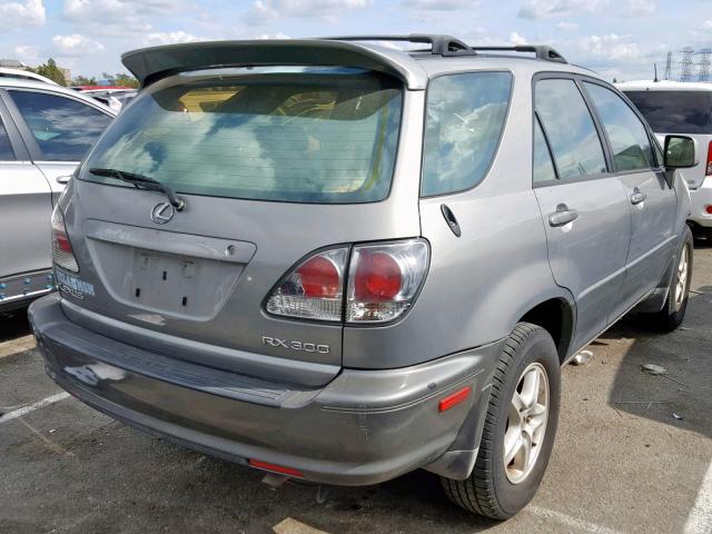 JTJGF10U320136581 - 2002 LEXUS RX 300 GRAY photo 4