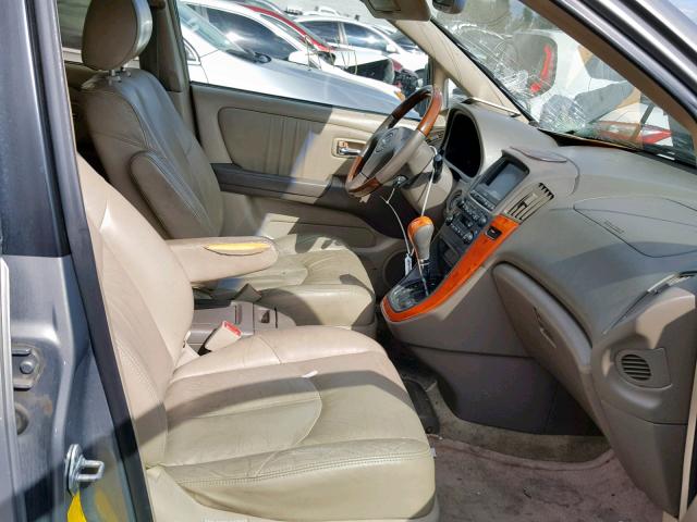 JTJGF10U320136581 - 2002 LEXUS RX 300 GRAY photo 5