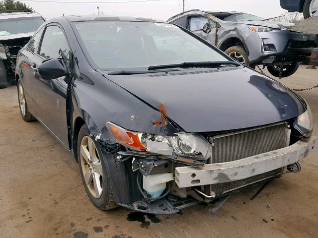 2HGFG129X8H568952 - 2008 HONDA CIVIC EXL BLACK photo 1