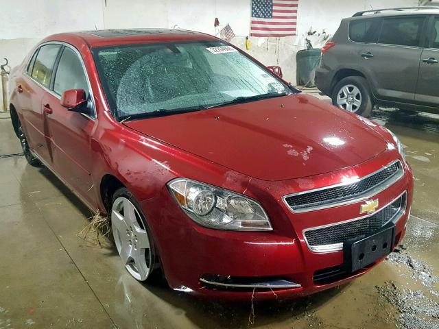 1G1ZJ57779F186448 - 2009 CHEVROLET MALIBU 2LT BURGUNDY photo 1