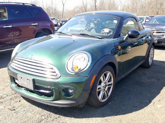 WMWSX1C59CT164025 - 2012 MINI COOPER COU GREEN photo 2