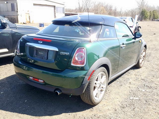 WMWSX1C59CT164025 - 2012 MINI COOPER COU GREEN photo 4