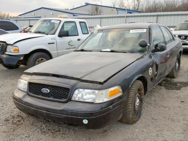 2FABP7BV3BX168490 - 2011 FORD CROWN VICT BLACK photo 2