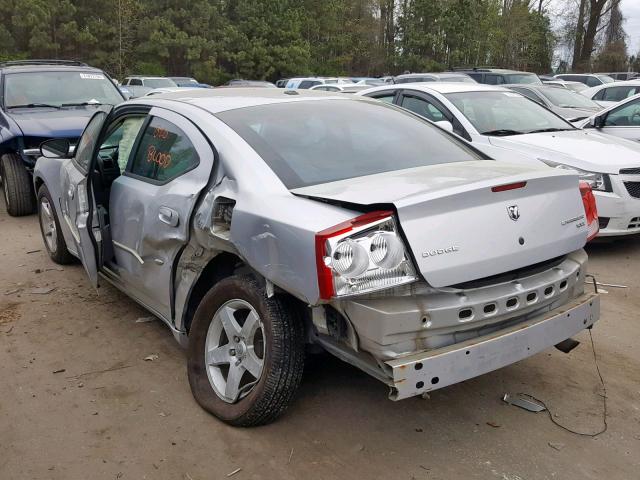 2B3CA3CV0AH312384 - 2010 DODGE CHARGER SX SILVER photo 3