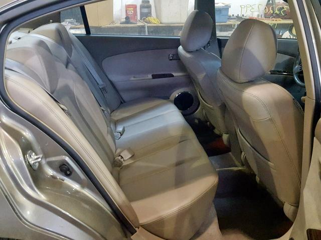 1N4BL11E75C369417 - 2005 NISSAN ALTIMA SE GOLD photo 6