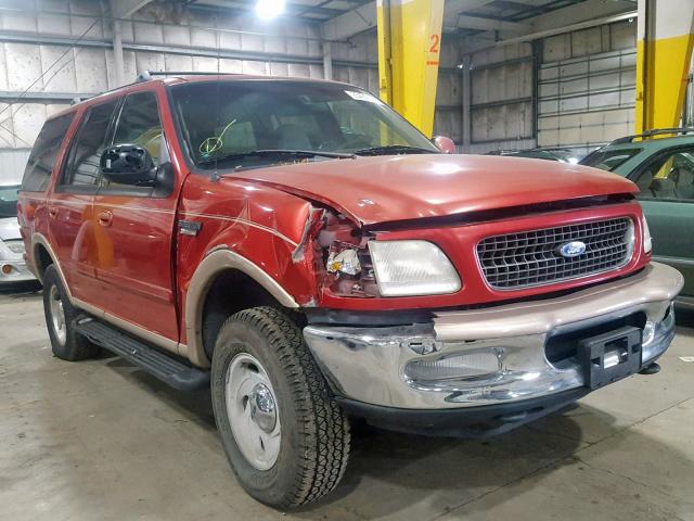 1FMFU18L0VLB51179 - 1997 FORD EXPEDITION RED photo 1