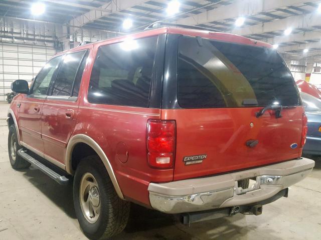 1FMFU18L0VLB51179 - 1997 FORD EXPEDITION RED photo 3