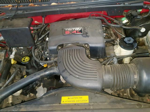 1FMFU18L0VLB51179 - 1997 FORD EXPEDITION RED photo 7