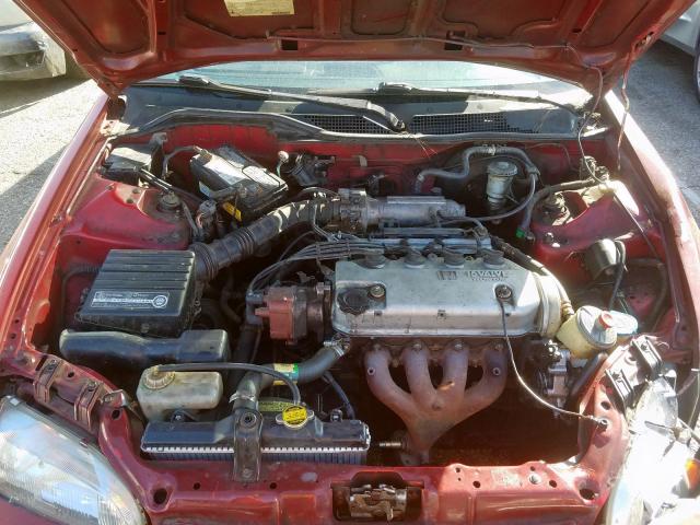 JHMEG8644SS013401 - 1995 HONDA CIVIC DX  photo 7