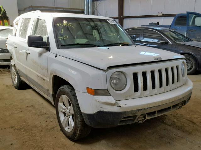 1J4NF2GB6BD105476 - 2011 JEEP PATRIOT WHITE photo 1