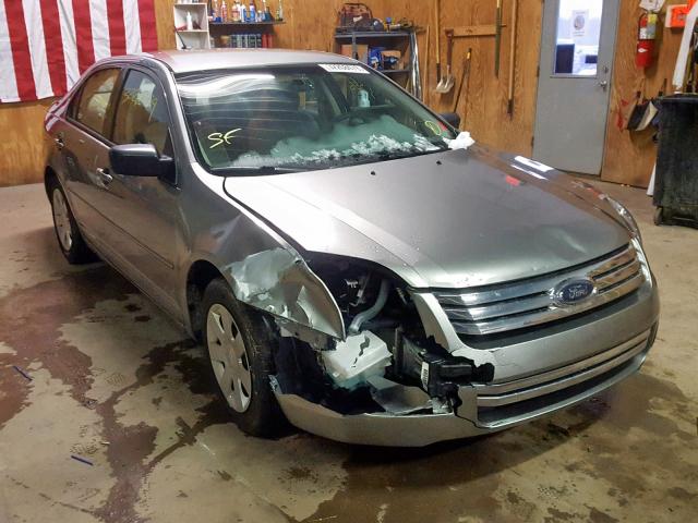 3FAHP06Z78R181345 - 2008 FORD FUSION S SILVER photo 1