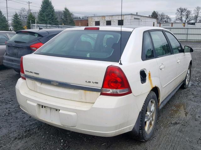 1G1ZT64814F209390 - 2004 CHEVROLET MALIBU MAX 白色 照片 4