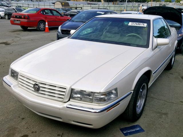 1G6ET1290SU604838 - 1995 CADILLAC ELDORADO T WHITE photo 2